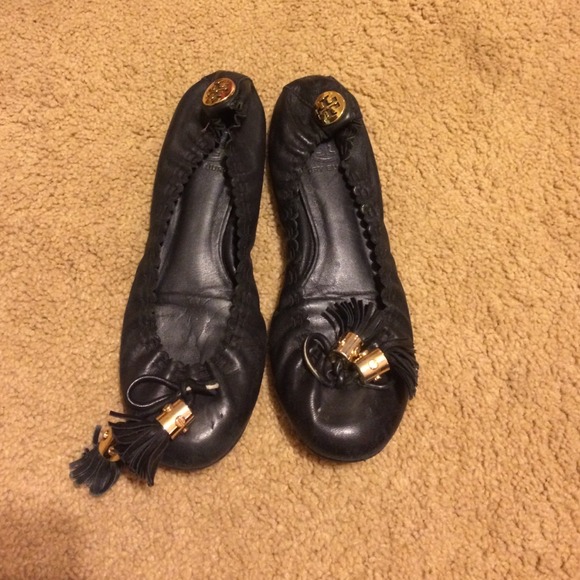 Tory Burch tassel flats