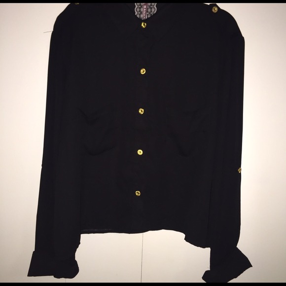 Black blouse - Picture 1 of 2