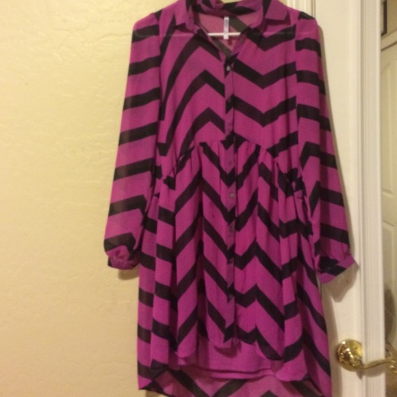 chevron dress