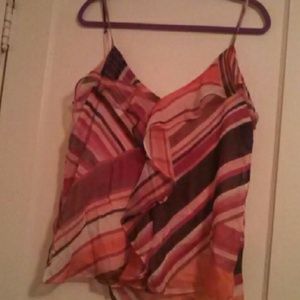New York & Company tank with shelf bra NWT!!