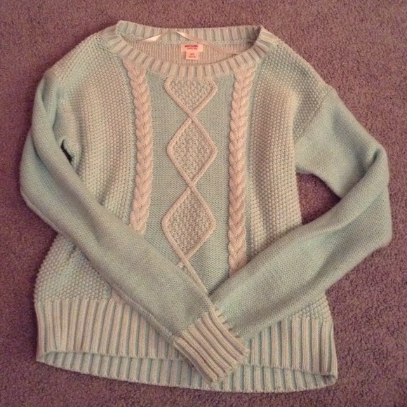 Sweaters - Cute minty blue sweater