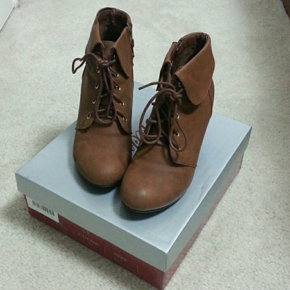 Lace Up Ankle Boots
