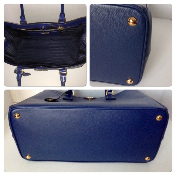 ⛔️SOLD⛔️Prada Saffiano Lux Tote in Bluette - Picture 4 of 4