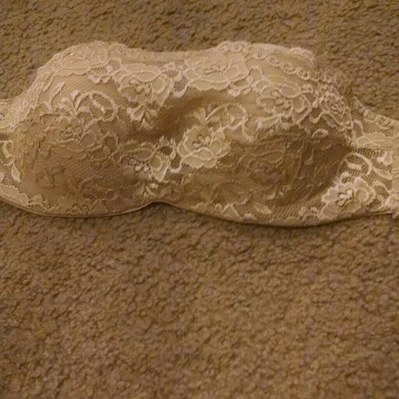 Strapless bra