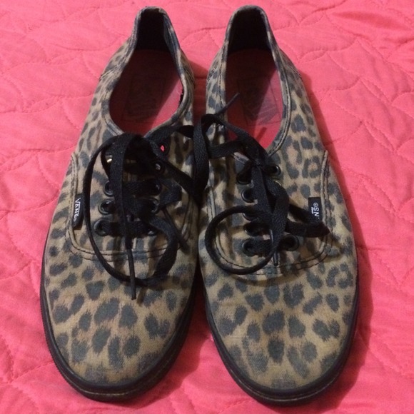 Faded Cheetah Print VANS