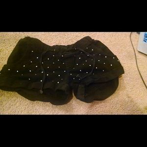 Cute black shorts