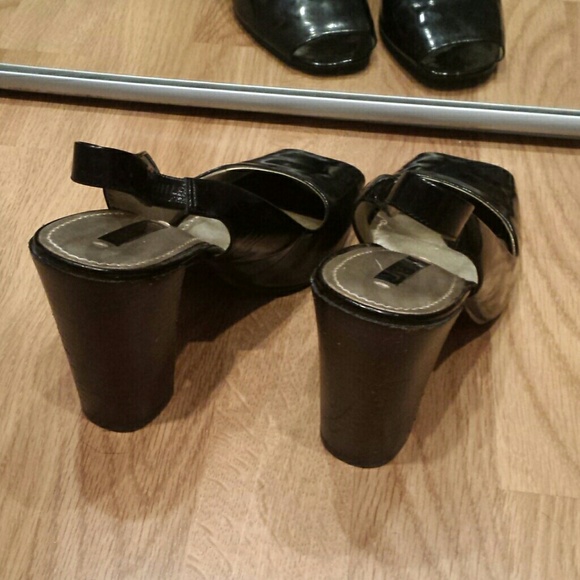 [Nine West] open toe sling backs - Picture 3 of 4