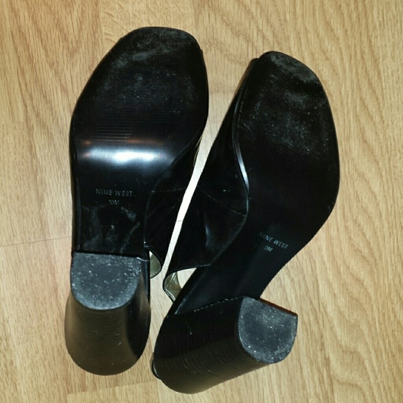 [Nine West] open toe sling backs - Picture 4 of 4