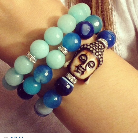 Beaded Buddha Bracelet Agate Beaded Bloomingdales