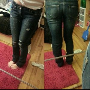 Distressed Jeans