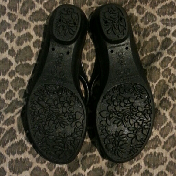 OKAB BLACK SANDLES - Picture 3 of 3