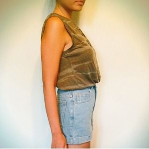 High waisted American apparel shorts