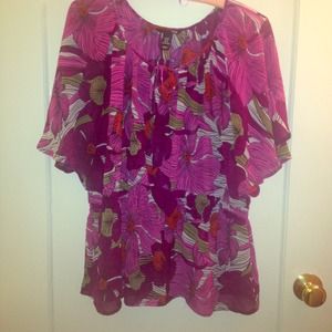 [New Post] Floral Print Blouse