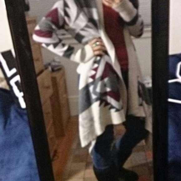 Markdown! Amazing Tribal Print Cardigan