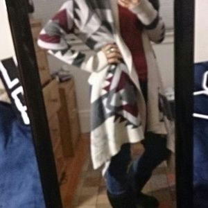 Markdown! Amazing Tribal Print Cardigan