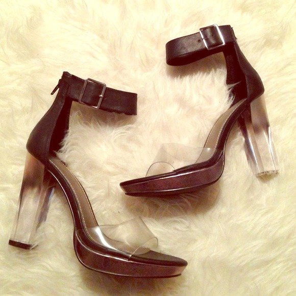 forever 21 clear heels