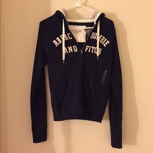 Navy A&F jacket