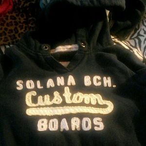 Dark blue hollister hoodie