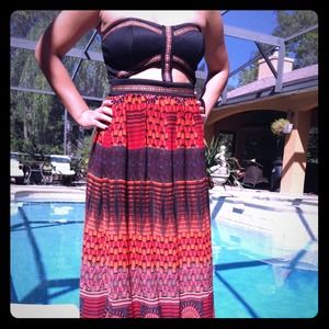Cut out Maxi dress