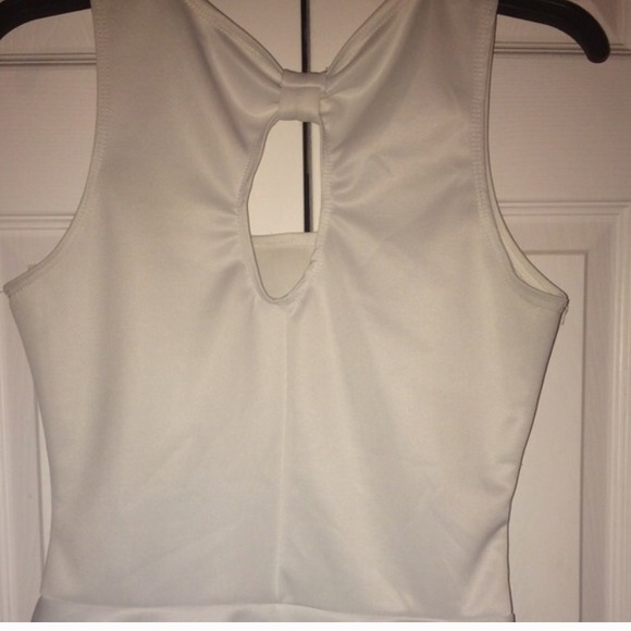 White peplum shirt! - Picture 2 of 2