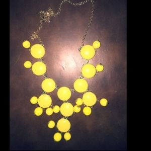 Yellow bubble necklace! 💛