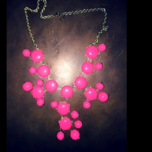 Hot pink bubble necklace! - Picture 1 of 1