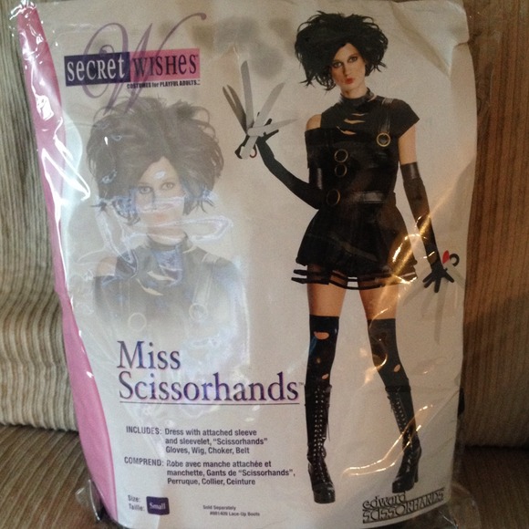$$$SOLD!!! Mrs Edward Scissohands costume