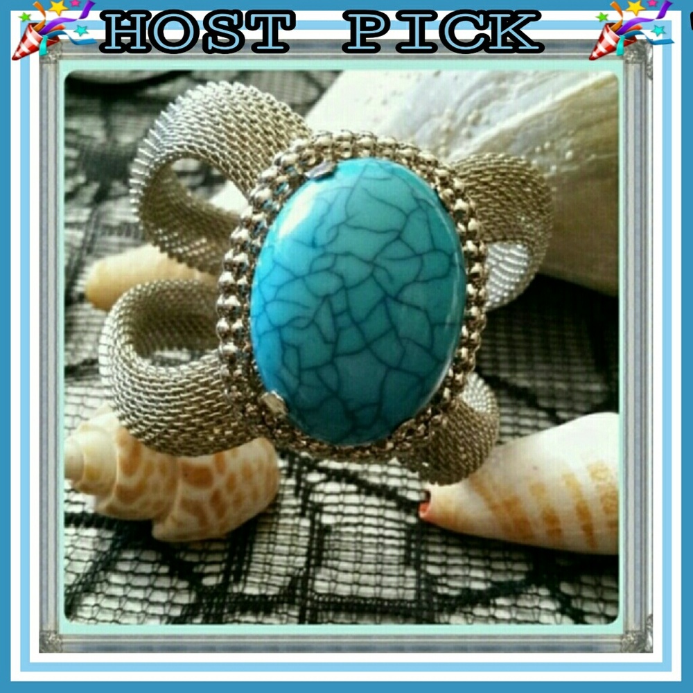 ๐HOST PICK๐ MESH LOOP CUFF BRACELET - Picture 2 of 3