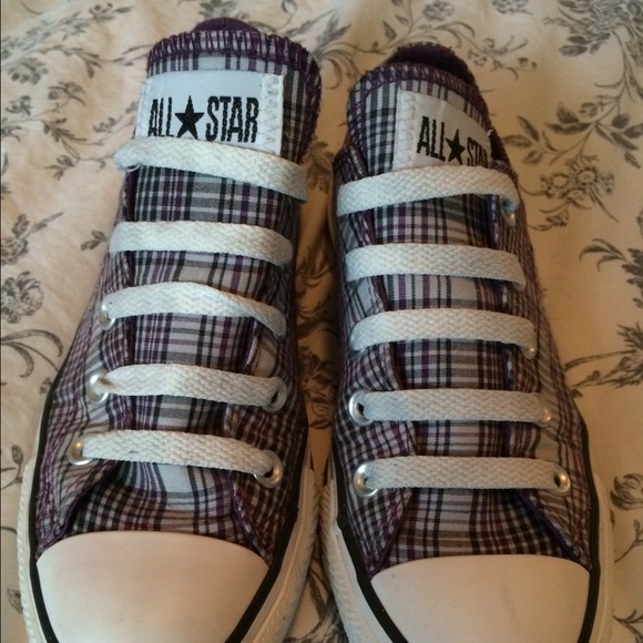Plaid Chuck Taylor's Converse