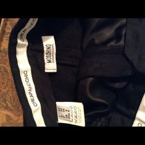 Size 6, Moschino slacks