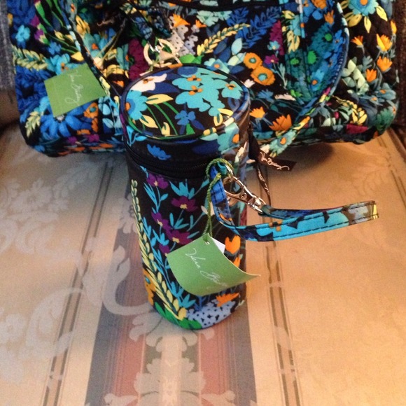 Vera Bradley set in Midnight Blues XL Vera tote - Picture 2 of 4