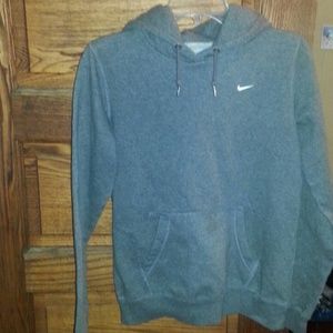 Gray Nike hoddie