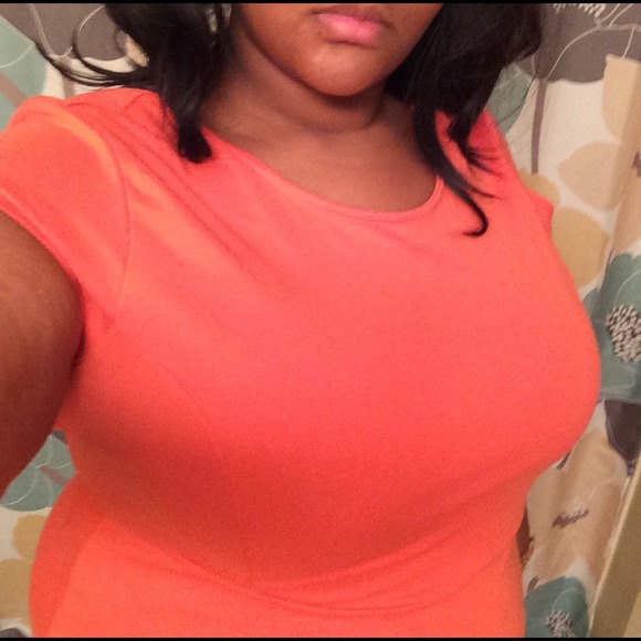 Coral old navy dress.