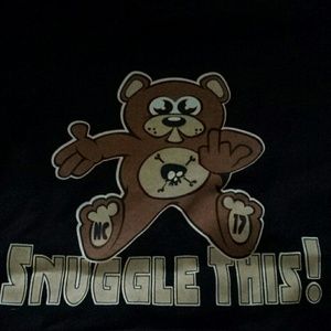 NC17 Snuggle This Bear hoodie sweatshirt