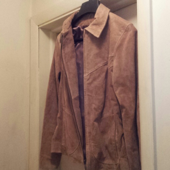 {REDUCED}Suede Tan Jacket