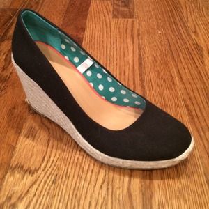 Black canvas Merona espadrilles