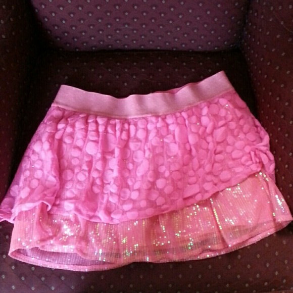 Sparkly Pink Justice Skirt
