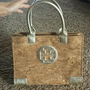 SOLD!! Tory Burch Ella Cork Purse/tote