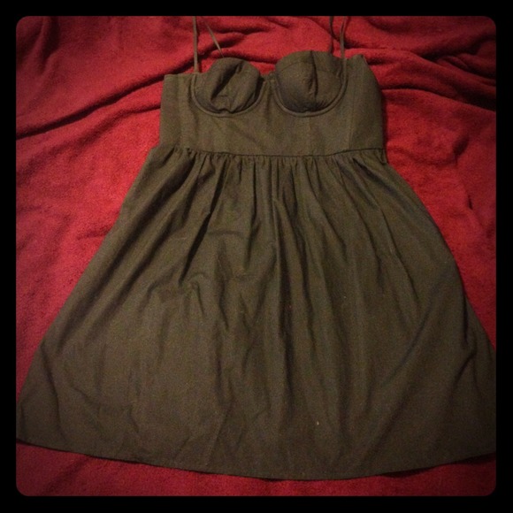 Black Victoria Secret Corset Dress