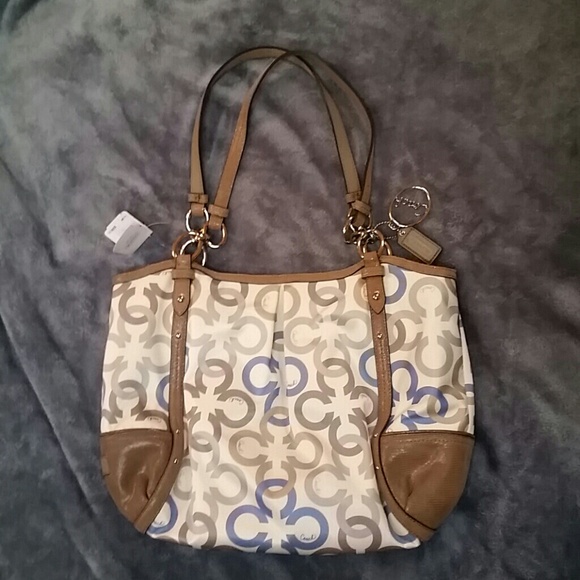 Coach Alex Chain Link Tote