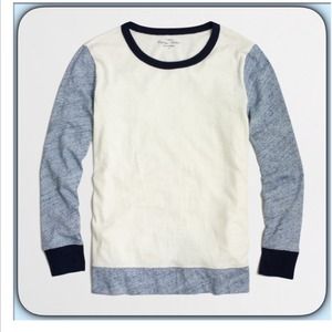 J.Crew Colorblock Baseball Tee