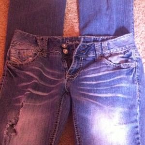 Amethyst bootcut jeans