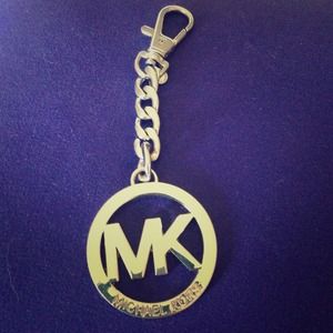 Authentic michael kors keychain/bag charm