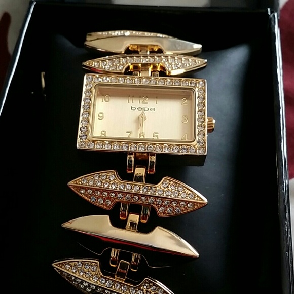 Bebe Gold watch