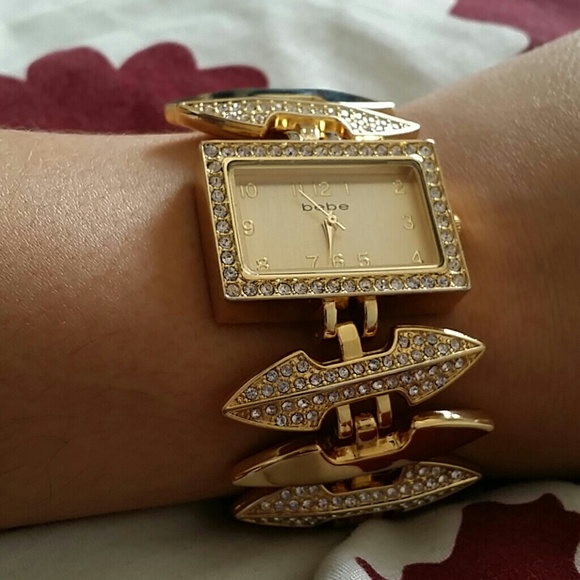 Bebe Gold watch
