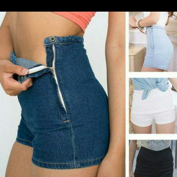High waisted shorts