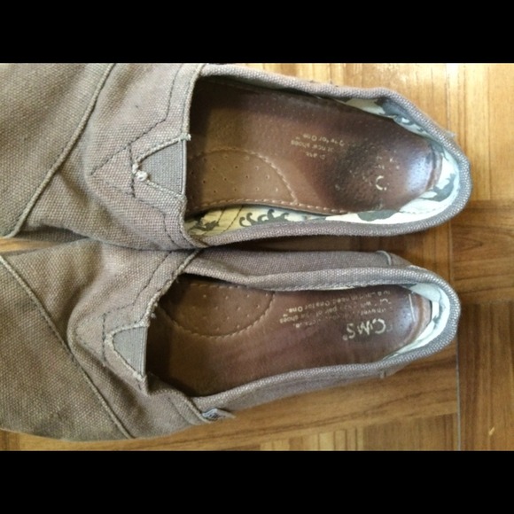 TOMS Grey Canvas