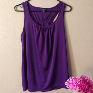 Purple tank