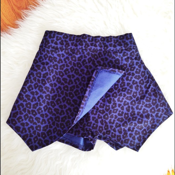 Origami Shorts Leopard print -like Zara - Picture 3 of 4
