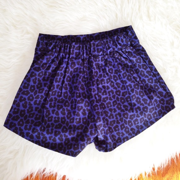 Origami Shorts Leopard print -like Zara - Picture 4 of 4